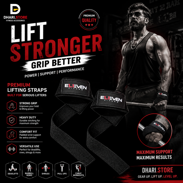 Premium Lifting Straps – Strong Grip & Maximum Wrist Support 💪🔥